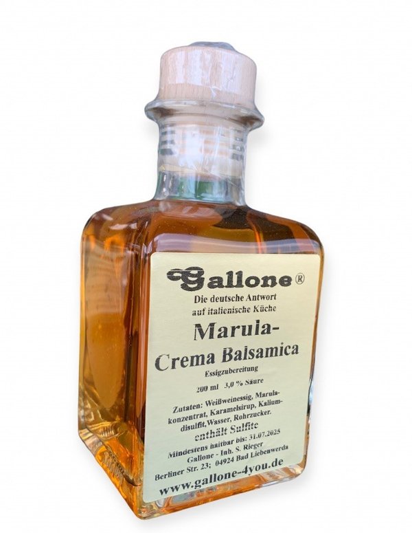 Marula Crema Balsamica (Essigzubereitung)