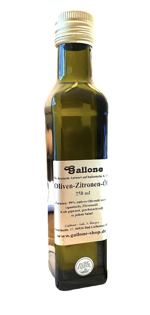 Oliven-Zitronen-Öl -NEU 250ml-