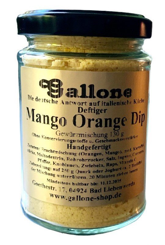 Mango Orange Dip -deftig-
